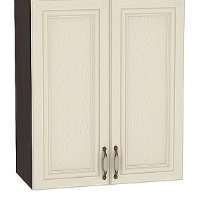 Шкаф верхний с 2-мя дверцами Шале В 609 Ivory-Венге