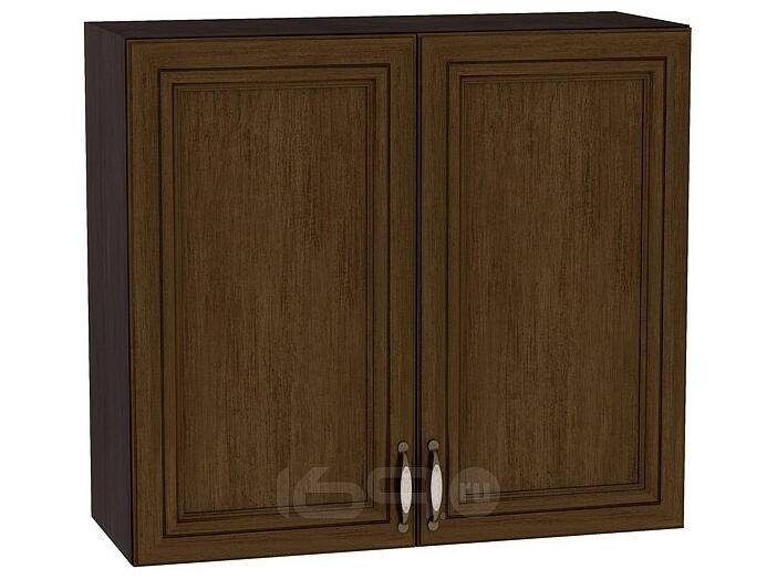 Шкаф верхний с 2-мя дверцами Шале В 800 Antico-Венге