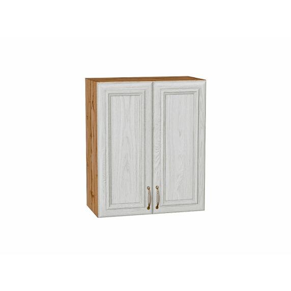 Шкаф верхний с 2-мя дверцами Шале White Dreamline Дуб Вотан 716*600*320