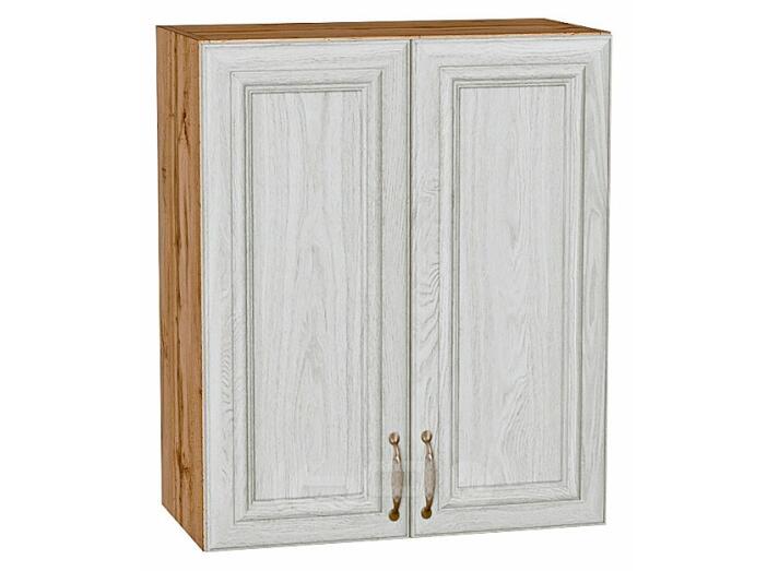 Шкаф верхний с 2-мя дверцами Шале White Dreamline Дуб Вотан 716*600*320