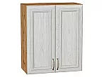 Шкаф верхний с 2-мя дверцами Шале White Dreamline Дуб Вотан 716*600*320