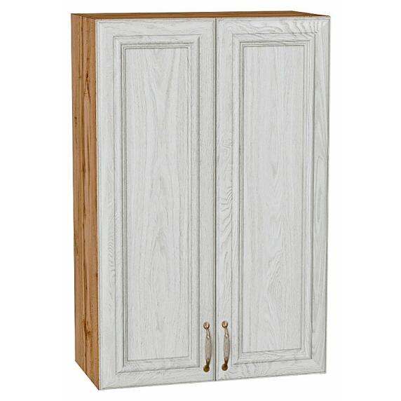 Шкаф верхний с 2-мя дверцами Шале White Dreamline Дуб Вотан 920*600*320