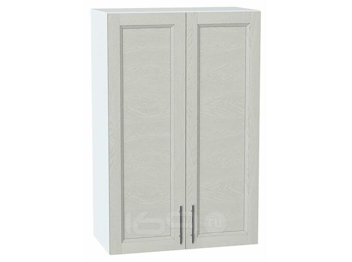 Шкаф верхний с 2-мя дверцами Сканди Cappuccino Softwood Белый 920*600*320
