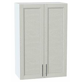 Шкаф верхний с 2-мя дверцами Сканди Cappuccino Softwood Белый 920*600*320