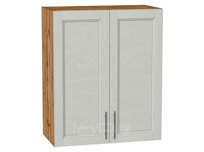 Шкаф верхний с 2-мя дверцами Сканди Cappuccino Softwood Дуб Вотан 716*600*320