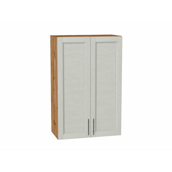 Шкаф верхний с 2-мя дверцами Сканди Cappuccino Softwood Дуб Вотан 920*600*320