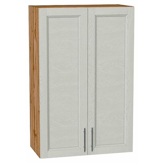 Шкаф верхний с 2-мя дверцами Сканди Cappuccino Softwood Дуб Вотан 920*600*320