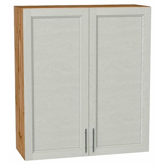 Шкаф верхний с 2-мя дверцами Сканди Cappuccino Softwood Дуб Вотан 920*800*320