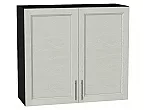 Шкаф верхний с 2-мя дверцами Сканди Cappuccino Softwood Graphite 716*800*318