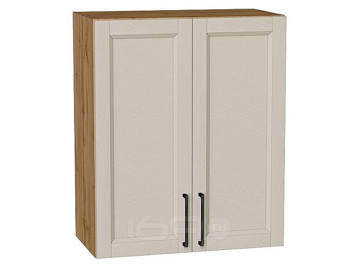 Шкаф верхний с 2-мя дверцами Сканди Cream Silkwood/Дуб Вотан 716*600*320