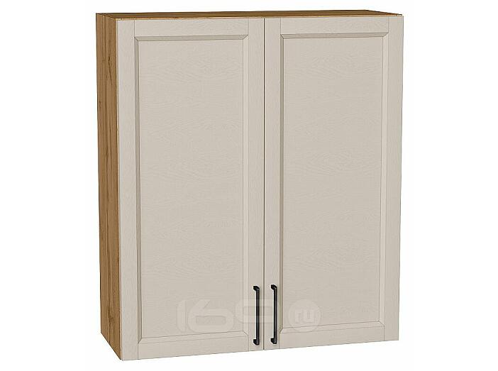 Шкаф верхний с 2-мя дверцами Сканди Cream Silkwood/Дуб Вотан 920*800*320