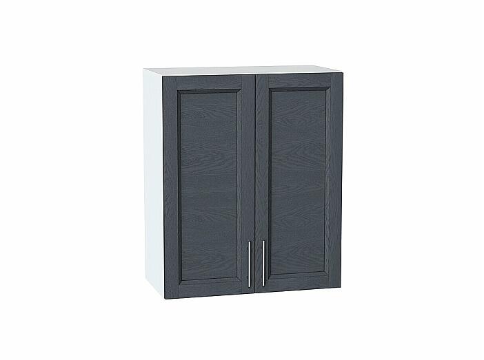 Шкаф верхний с 2-мя дверцами Сканди Graphite Softwood Белый 716*600*320