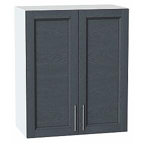 Шкаф верхний с 2-мя дверцами Сканди Graphite Softwood Белый 716*600*320