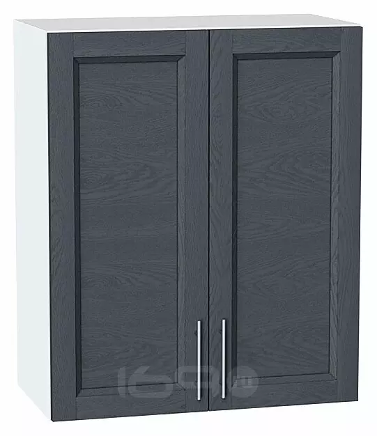 Шкаф верхний с 2-мя дверцами Сканди Graphite Softwood Белый 716*600*320
