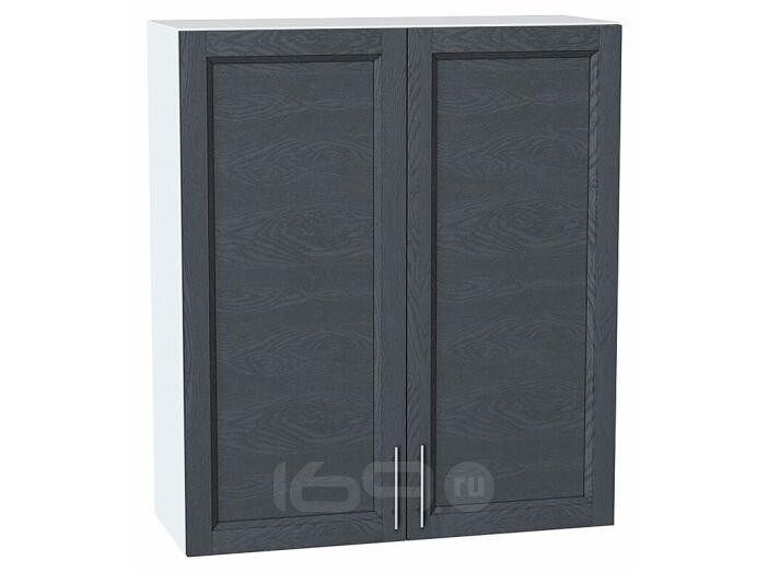 Шкаф верхний с 2-мя дверцами Сканди Graphite Softwood Белый 920*800*320