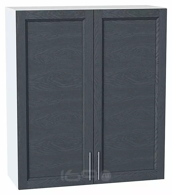 Шкаф верхний с 2-мя дверцами Сканди Graphite Softwood Белый 920*800*320