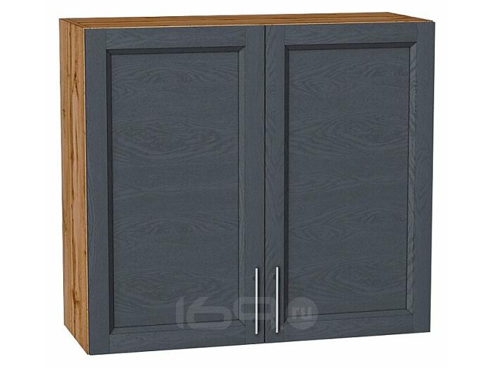 Шкаф верхний с 2-мя дверцами Сканди Graphite Softwood Дуб Вотан 716*800*318