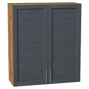 Шкаф верхний с 2-мя дверцами Сканди Graphite Softwood Дуб Вотан 920*800*320