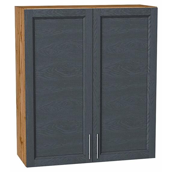 Шкаф верхний с 2-мя дверцами Сканди Graphite Softwood Дуб Вотан 920*800*320