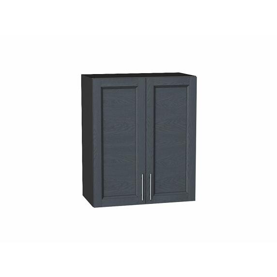Шкаф верхний с 2-мя дверцами Сканди Graphite Softwood Graphite 716*600*320