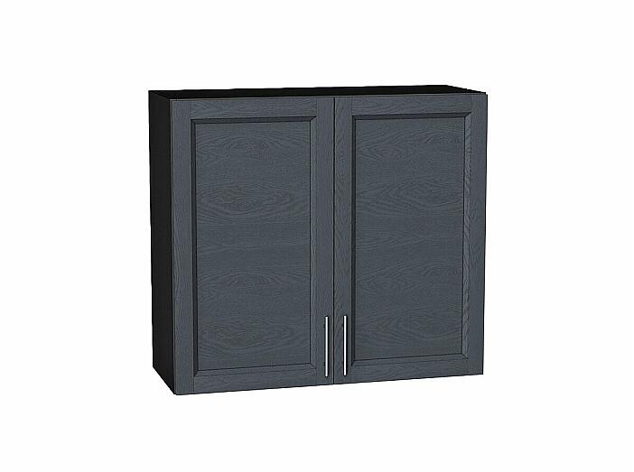 Шкаф верхний с 2-мя дверцами Сканди Graphite Softwood Graphite 716*800*318
