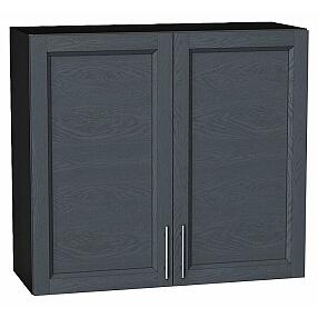 Шкаф верхний с 2-мя дверцами Сканди Graphite Softwood Graphite 716*800*318
