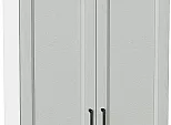Шкаф верхний с 2-мя дверцами Сканди Grey Silkwood/Белый 716*600*320
