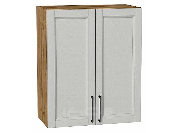 Шкаф верхний с 2-мя дверцами Сканди Grey Silkwood/Дуб Вотан 716*600*320
