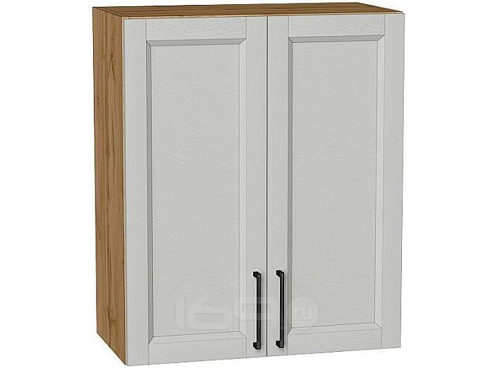 Шкаф верхний с 2-мя дверцами Сканди Grey Silkwood/Дуб Вотан 716*600*320