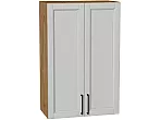 Шкаф верхний с 2-мя дверцами Сканди Grey Silkwood/Дуб Вотан 920*600*320