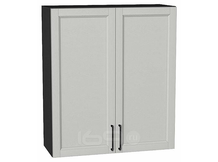Шкаф верхний с 2-мя дверцами Сканди Grey Silkwood/Graphite 920*800*320