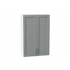 Шкаф верхний с 2-мя дверцами Сканди Grey Softwood Белый 920*600*320