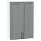 Шкаф верхний с 2-мя дверцами Сканди Grey Softwood Белый 920*600*320 Шкаф верхний с 2-мя дверцами Сканди Grey Softwood Белый 920*600*320