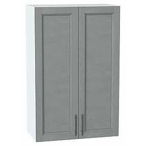 Шкаф верхний с 2-мя дверцами Сканди Grey Softwood Белый 920*600*320