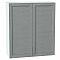 Шкаф верхний с 2-мя дверцами Сканди Grey Softwood Белый 920*800*320 Шкаф верхний с 2-мя дверцами Сканди Grey Softwood Белый 920*800*320