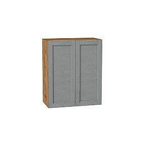 Шкаф верхний с 2-мя дверцами Сканди Grey Softwood Дуб Вотан 716*600*320