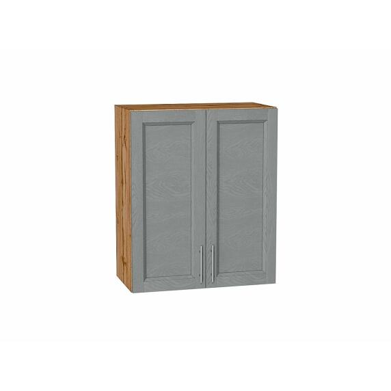 Шкаф верхний с 2-мя дверцами Сканди Grey Softwood Дуб Вотан 716*600*320