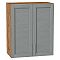 Шкаф верхний с 2-мя дверцами Сканди Grey Softwood Дуб Вотан 716*600*320 Шкаф верхний с 2-мя дверцами Сканди Grey Softwood Дуб Вотан 716*600*320