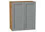 Шкаф верхний с 2-мя дверцами Сканди Grey Softwood Дуб Вотан 716*600*320