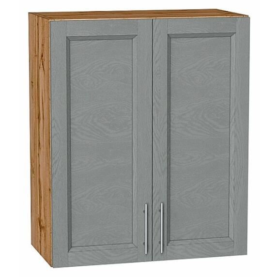 Шкаф верхний с 2-мя дверцами Сканди Grey Softwood Дуб Вотан 716*600*320