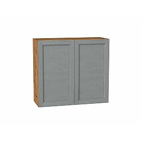 Шкаф верхний с 2-мя дверцами Сканди Grey Softwood Дуб Вотан 716*800*318