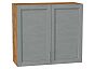 Шкаф верхний с 2-мя дверцами Сканди Grey Softwood Дуб Вотан 716*800*318