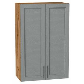 Шкаф верхний с 2-мя дверцами Сканди Grey Softwood Дуб Вотан 920*600*320