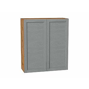 Шкаф верхний с 2-мя дверцами Сканди Grey Softwood Дуб Вотан 920*800*320