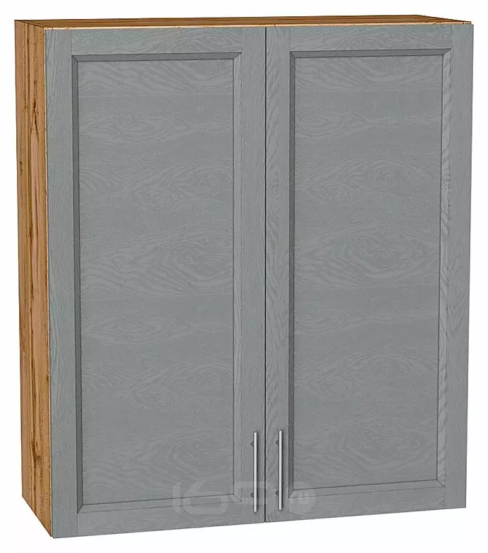 Шкаф верхний с 2-мя дверцами Сканди Grey Softwood Дуб Вотан 920*800*320