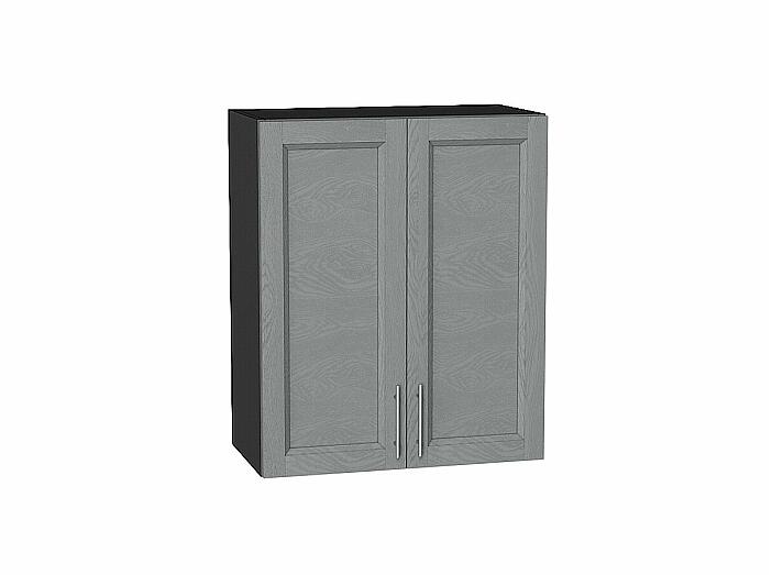 Шкаф верхний с 2-мя дверцами Сканди Grey Softwood Graphite 716*600*320