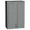 Шкаф верхний с 2-мя дверцами Сканди Grey Softwood Graphite 920*600*320 Шкаф верхний с 2-мя дверцами Сканди Grey Softwood Graphite 920*600*320
