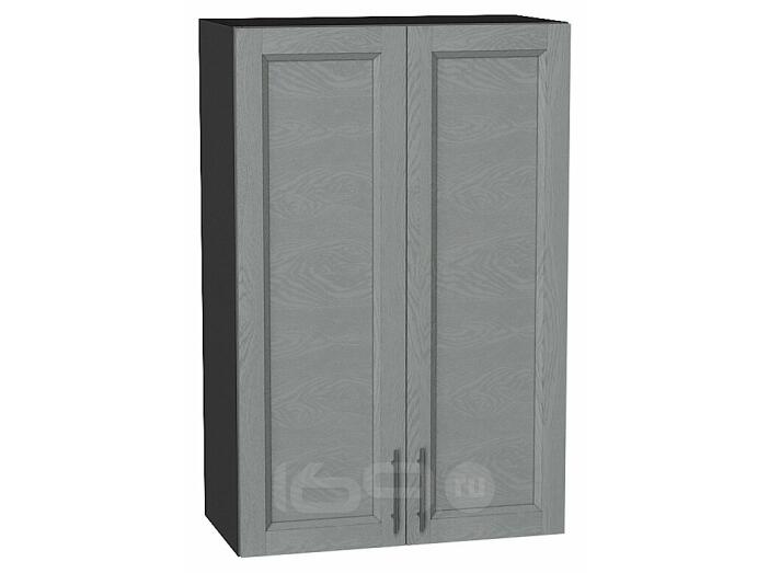 Шкаф верхний с 2-мя дверцами Сканди Grey Softwood Graphite 920*600*320