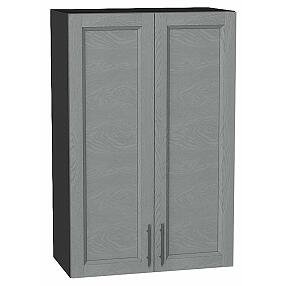 Шкаф верхний с 2-мя дверцами Сканди Grey Softwood Graphite 920*600*320