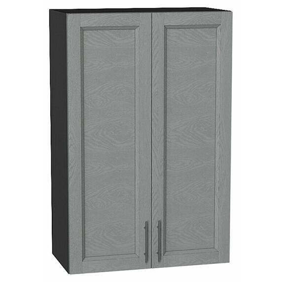 Шкаф верхний с 2-мя дверцами Сканди Grey Softwood Graphite 920*600*320